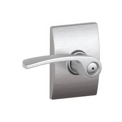 Schlage F40-MER-CEN F-Series Merano Privacy Door Lever