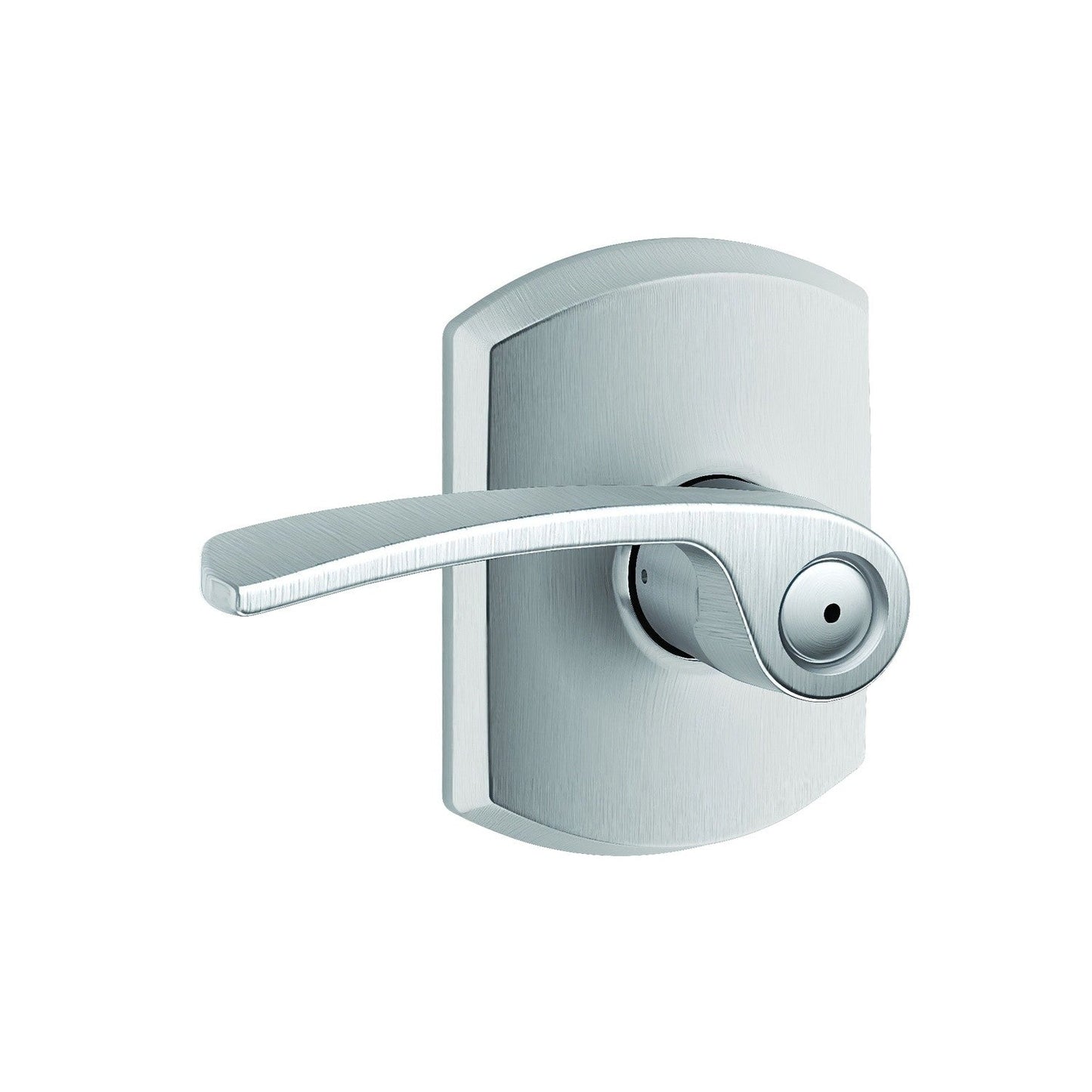 Schlage F40MER-GRW Merano with Greenwich Rose Privacy Door Lever