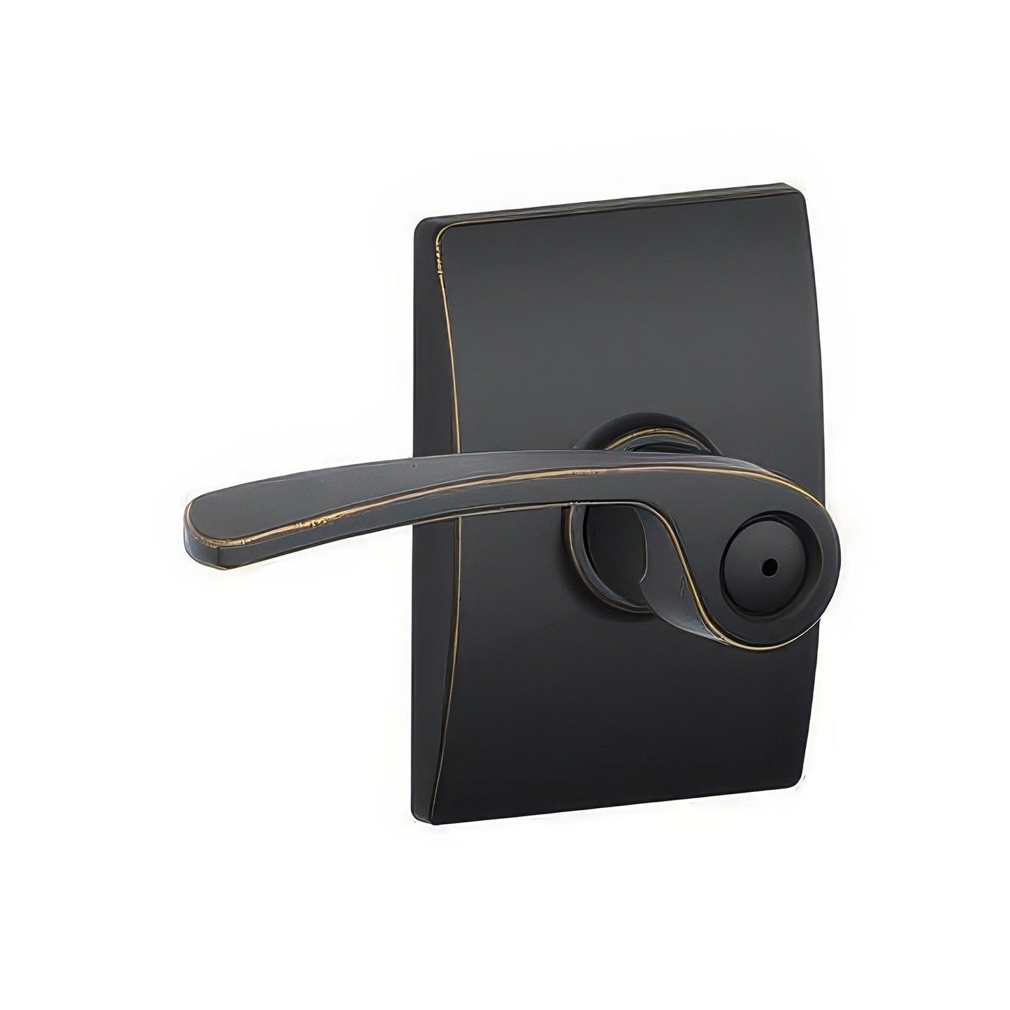 Schlage F40-MER-CEN F-Series Merano Privacy Door Lever