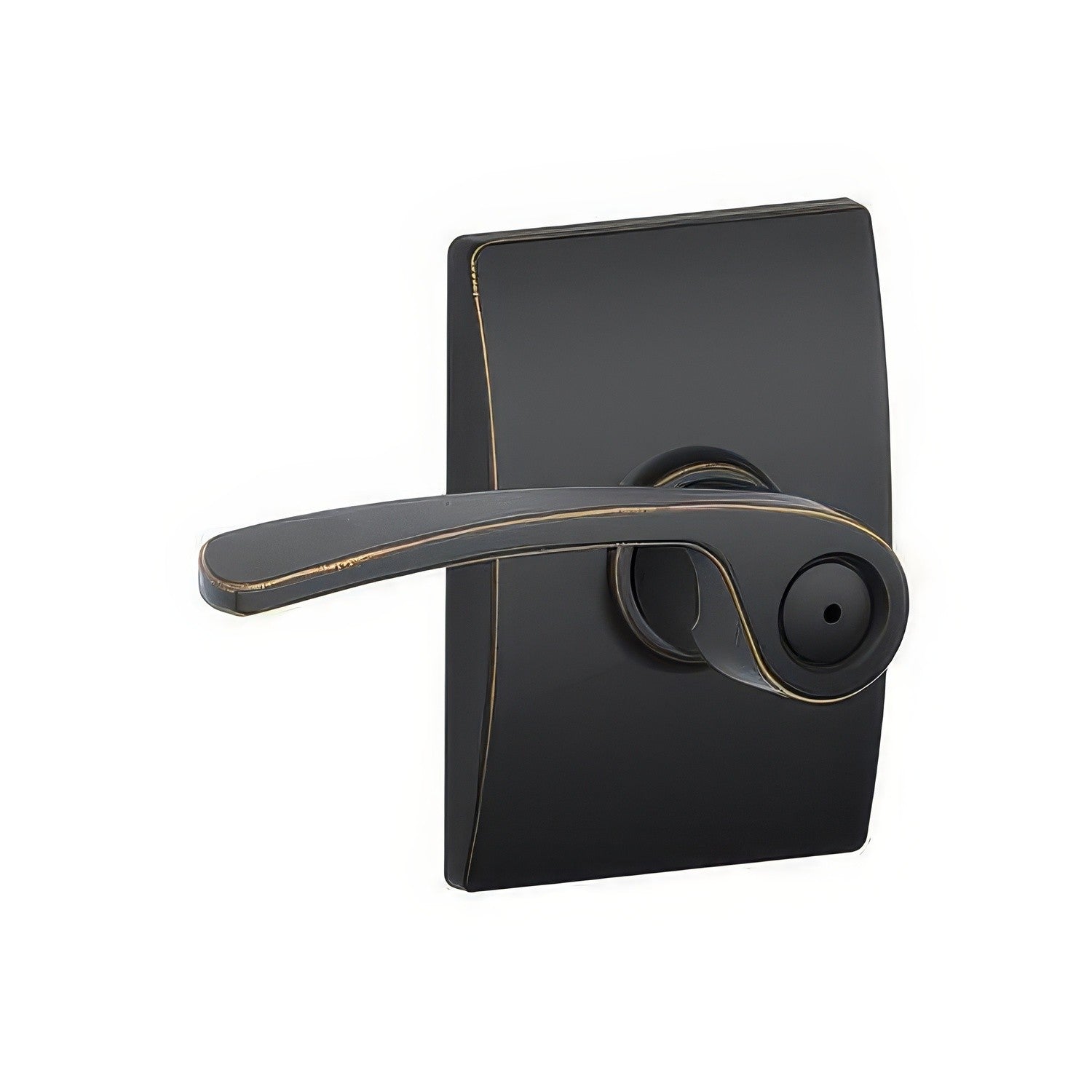 Schlage F40-MER-CEN F-Series Merano Privacy Door Lever