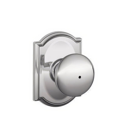 Schlage F40-PLY-CAM F-Series Plymouth Privacy Door Knob.