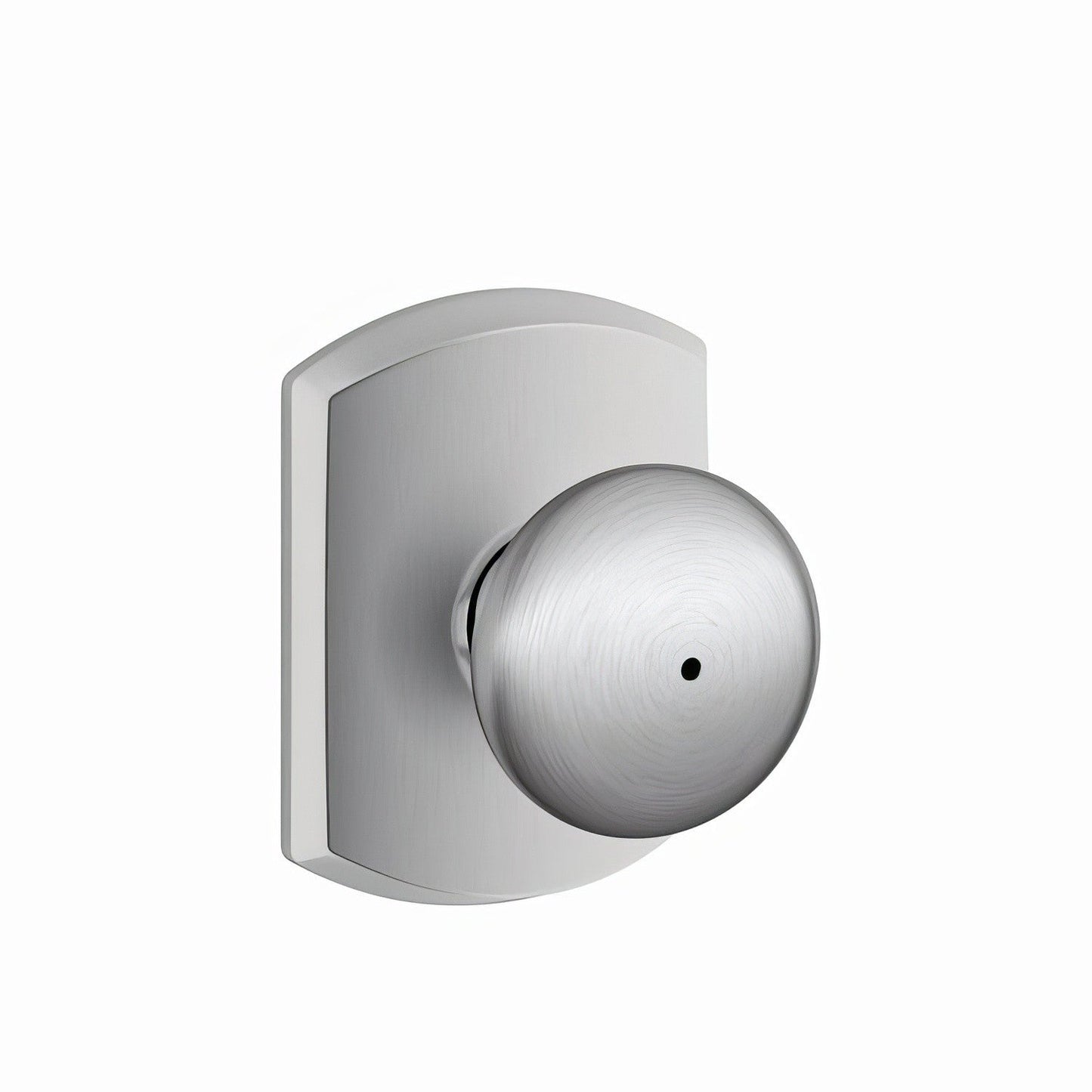 Schlage F40PLY-GRW Plymouth with Greenwich Rose Privacy Door Knob