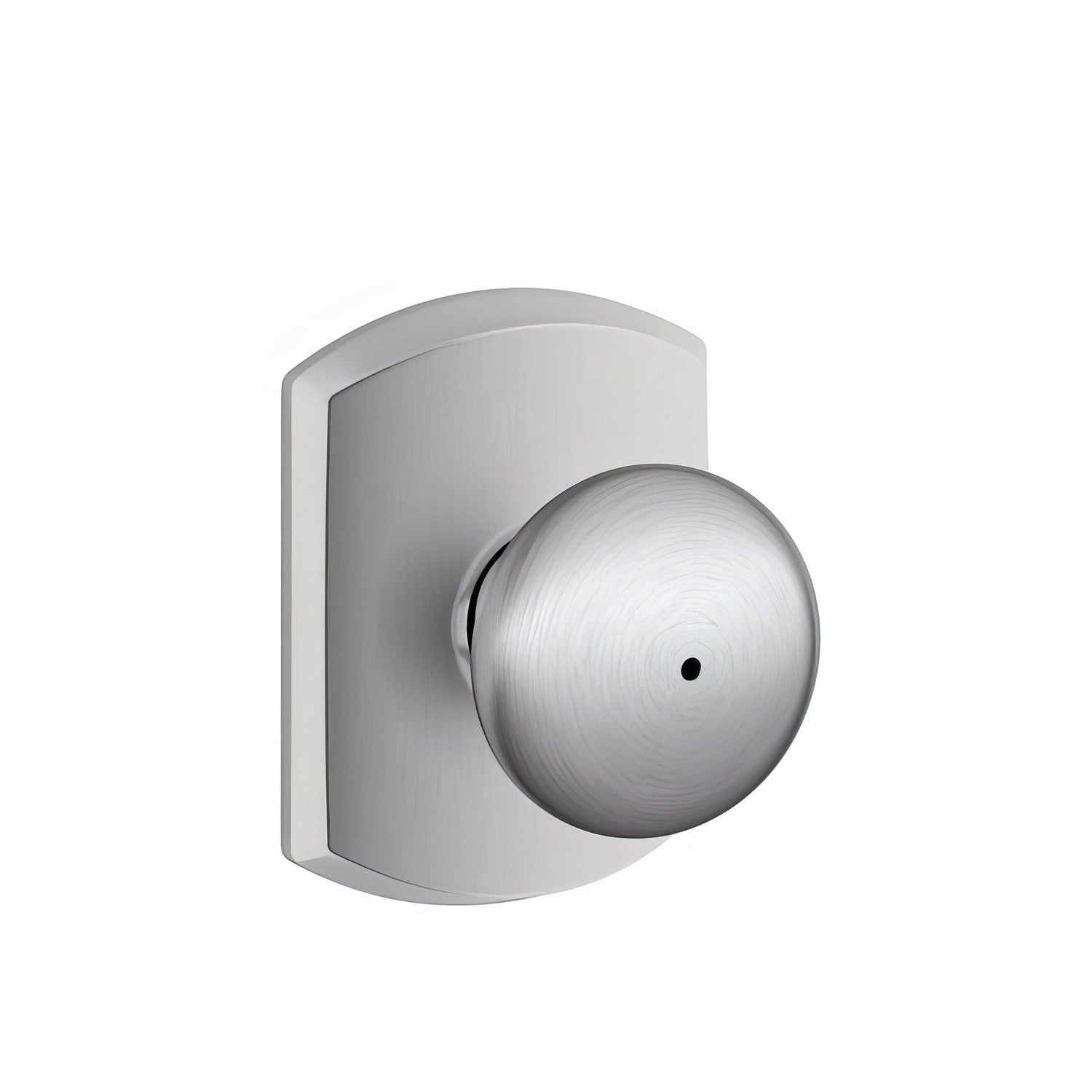 Schlage F40PLY-GRW Plymouth with Greenwich Rose Privacy Door Knob
