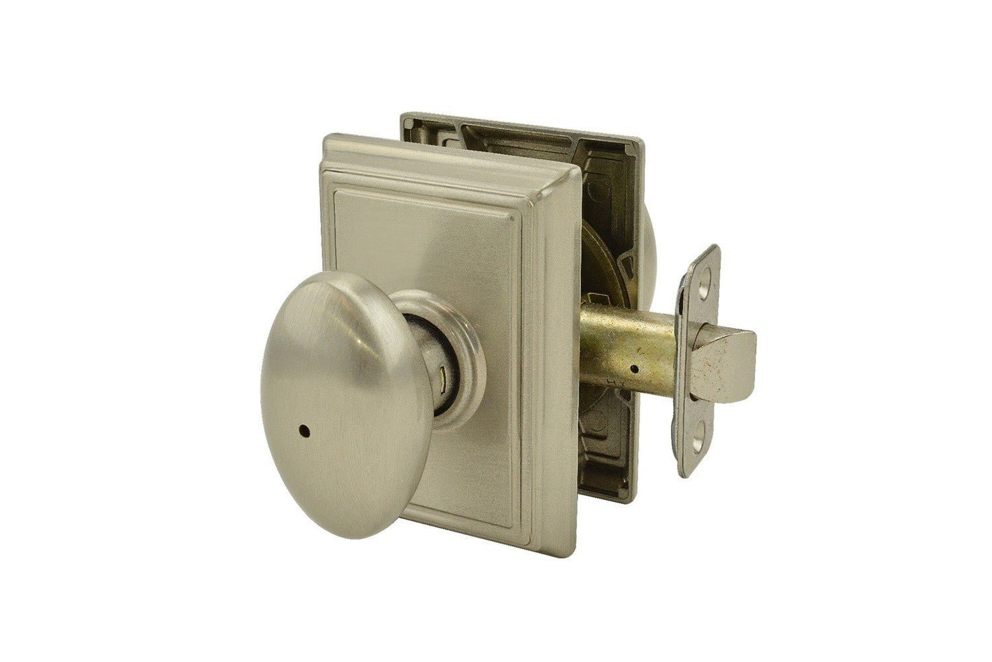 Schlage F40SIE-ADD Siena with Addison Rose Privacy Door Knob