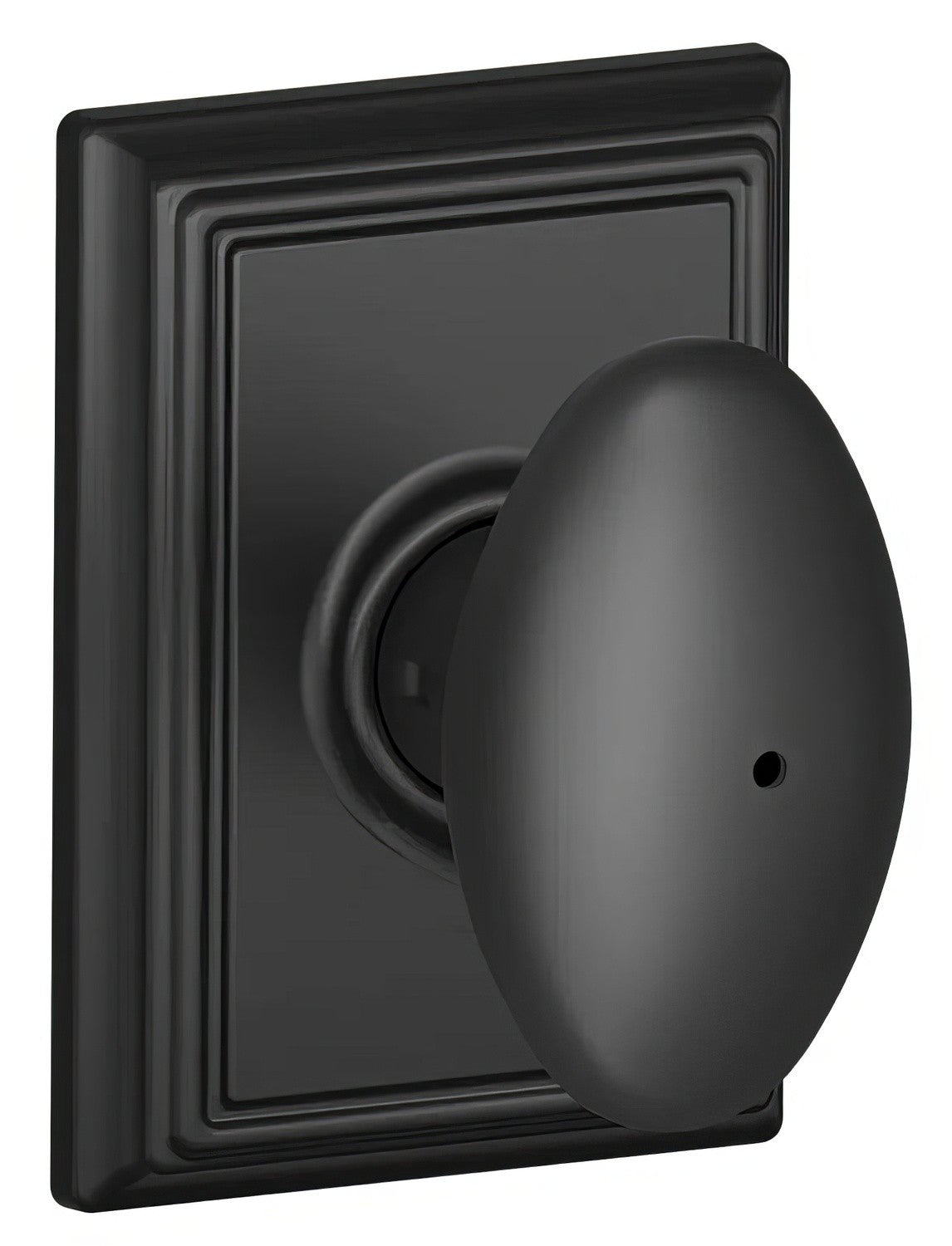 Schlage F40SIE-ADD Siena with Addison Rose Privacy Door Knob