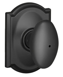 Schlage F40SIE-CAM Siena with Camelot Rose Privacy Door Knob