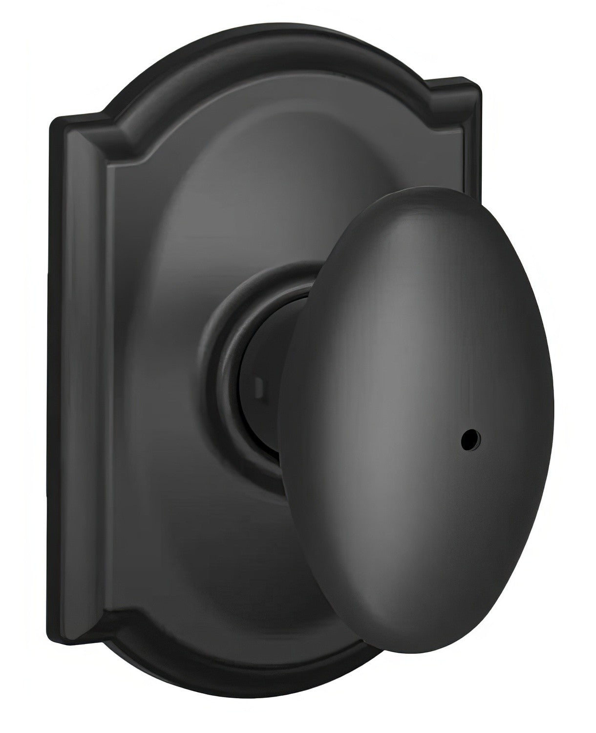 Schlage F40SIE-CAM Siena with Camelot Rose Privacy Door Knob