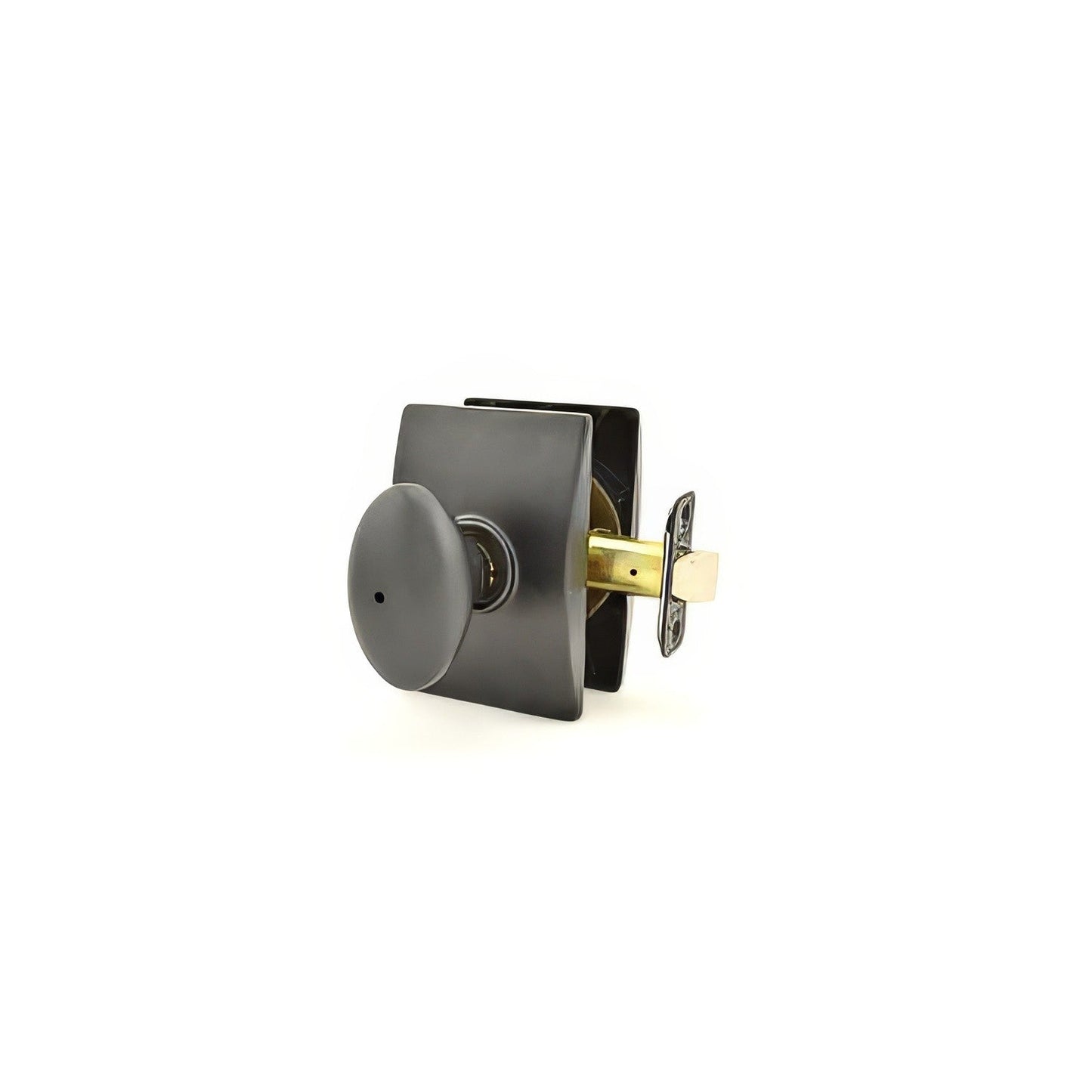 Schlage F40SIE622CEN Siena with Century Rose Privacy Door Knok Matte Black