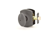 Schlage F40SIE622GRW Siena with Greenwich Rose Privacy Door Knob Matte Black