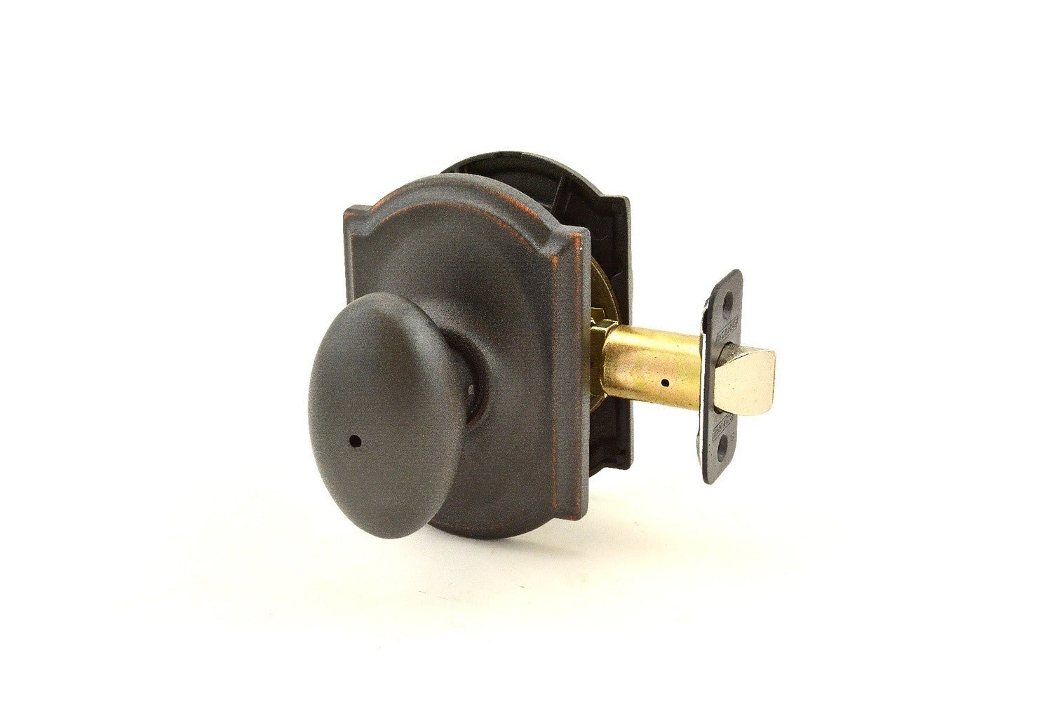 Schlage F40SIE-CAM Siena with Camelot Rose Privacy Door Knob