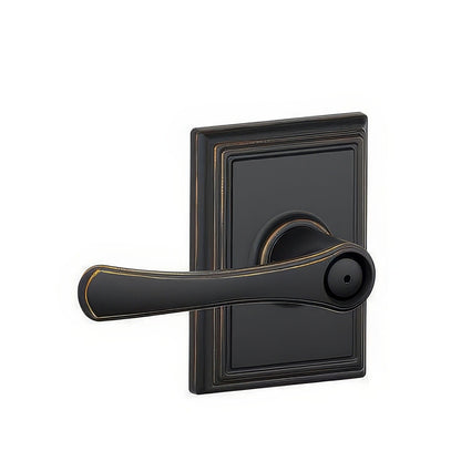 Schlage F40-VLA-ADD Avila Privacy Door Lever.