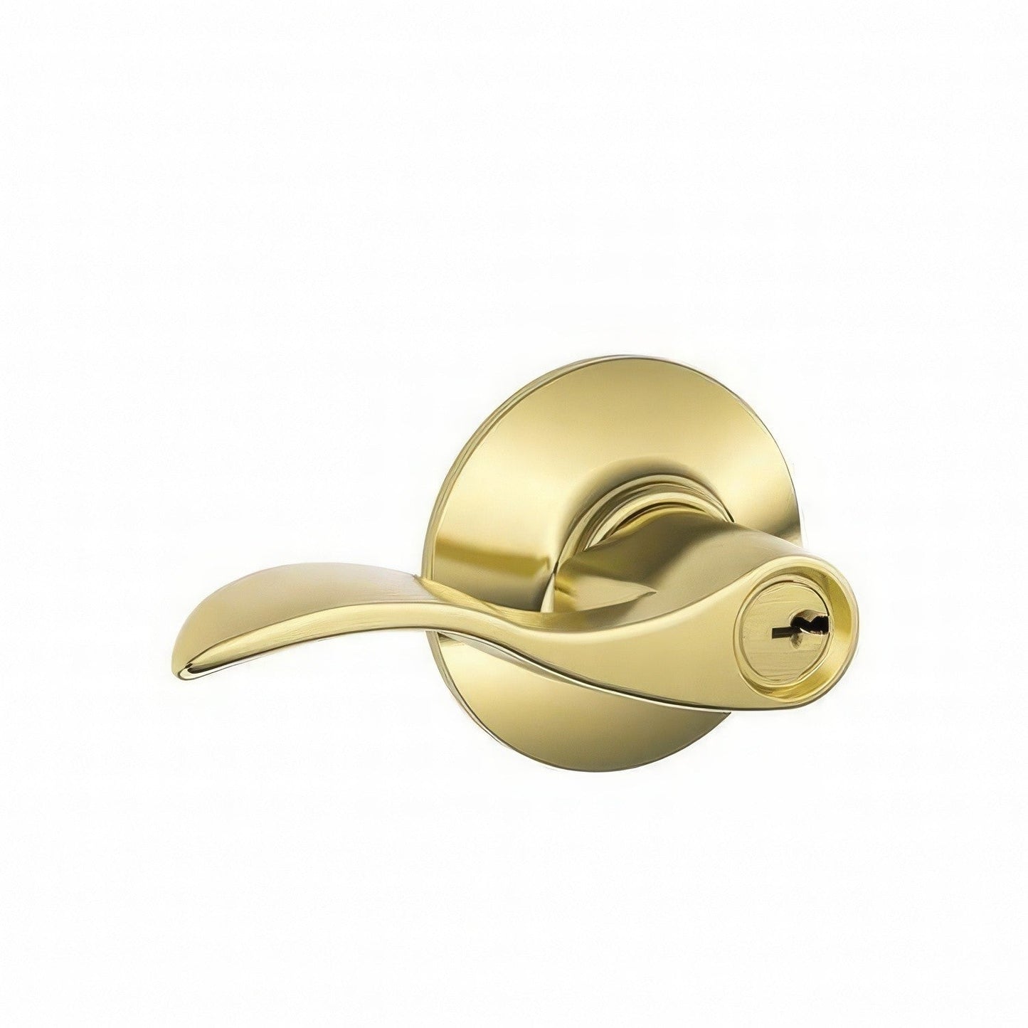 Schlage F51A-ACC F-Series Accent Single Cylinder Keyed Entry Panic Proof Door Lever