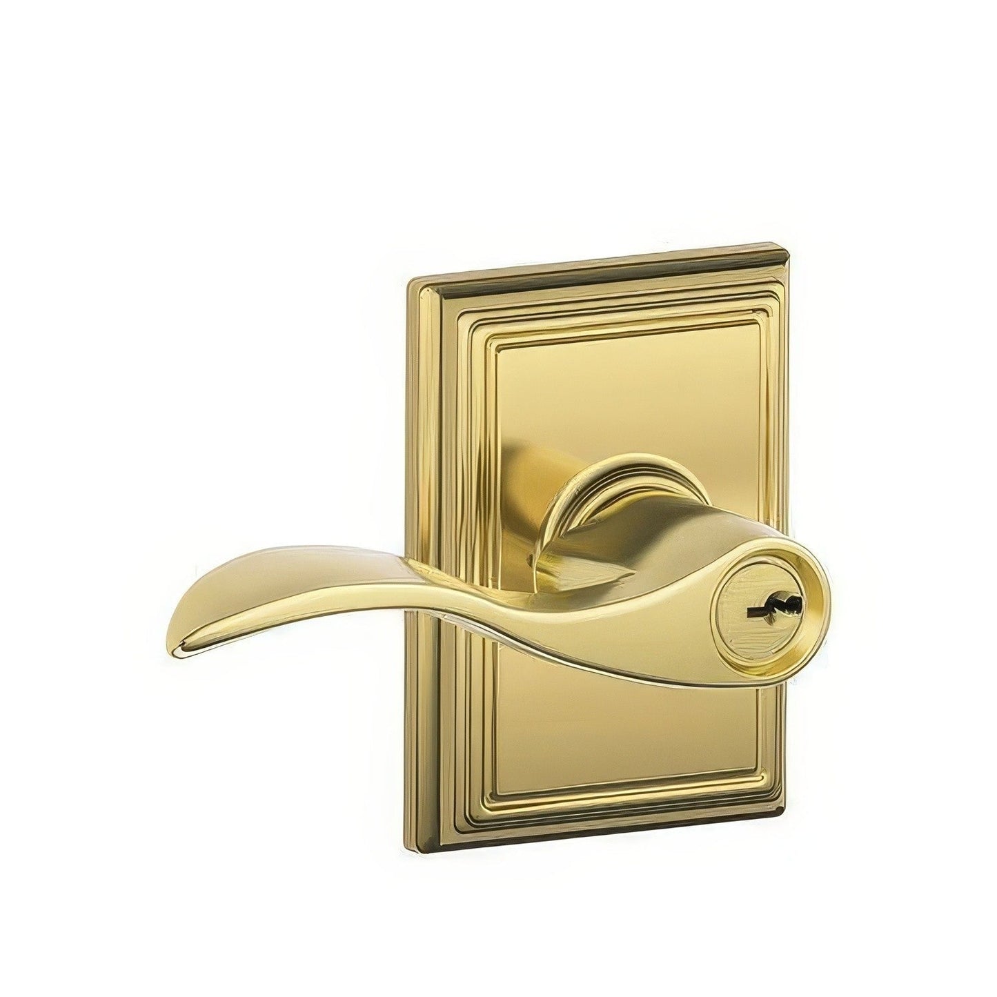 Schlage F51A-ACC-ADD F-Series Accent Keyed Entry Door Lever.