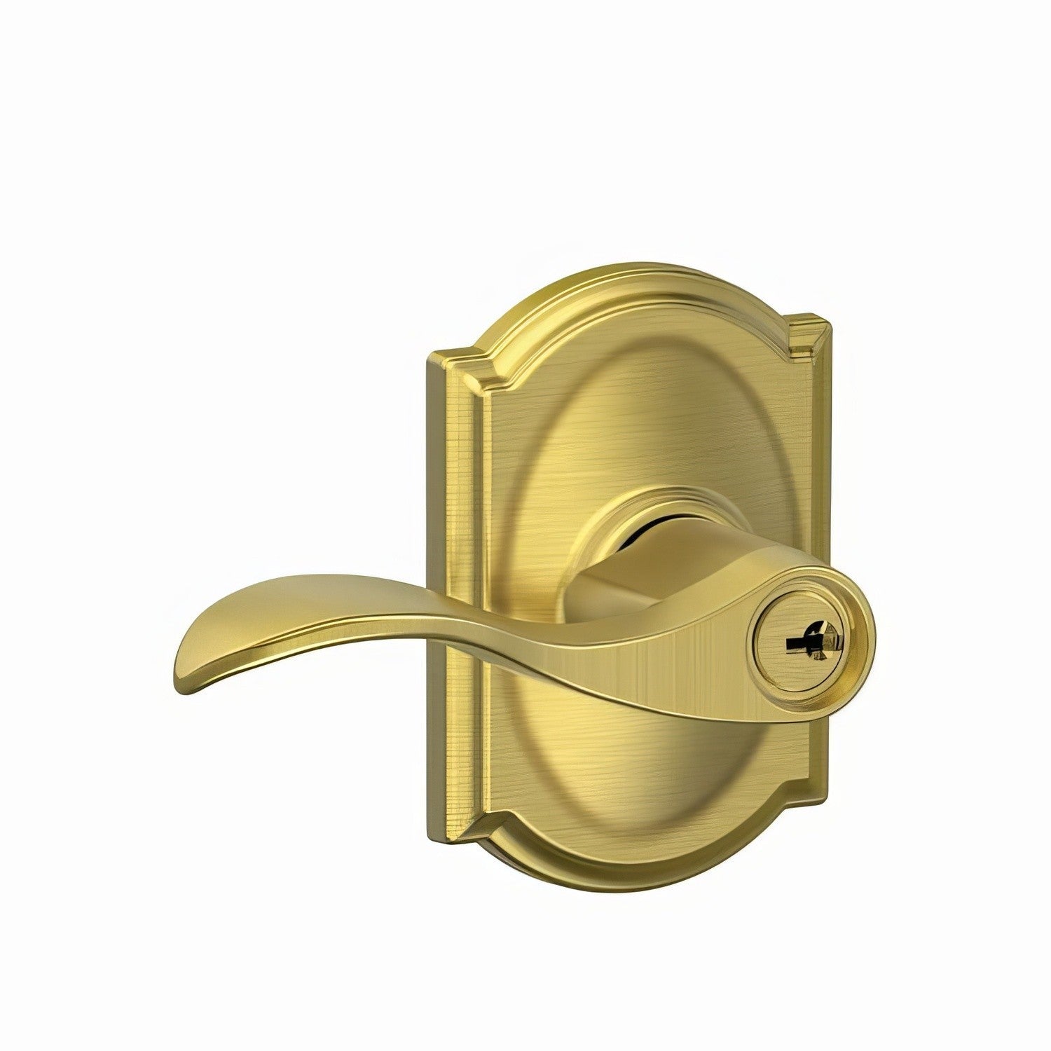 Schlage F51A-ACC-CAM F-Series Accent Keyed Entry Door Lever