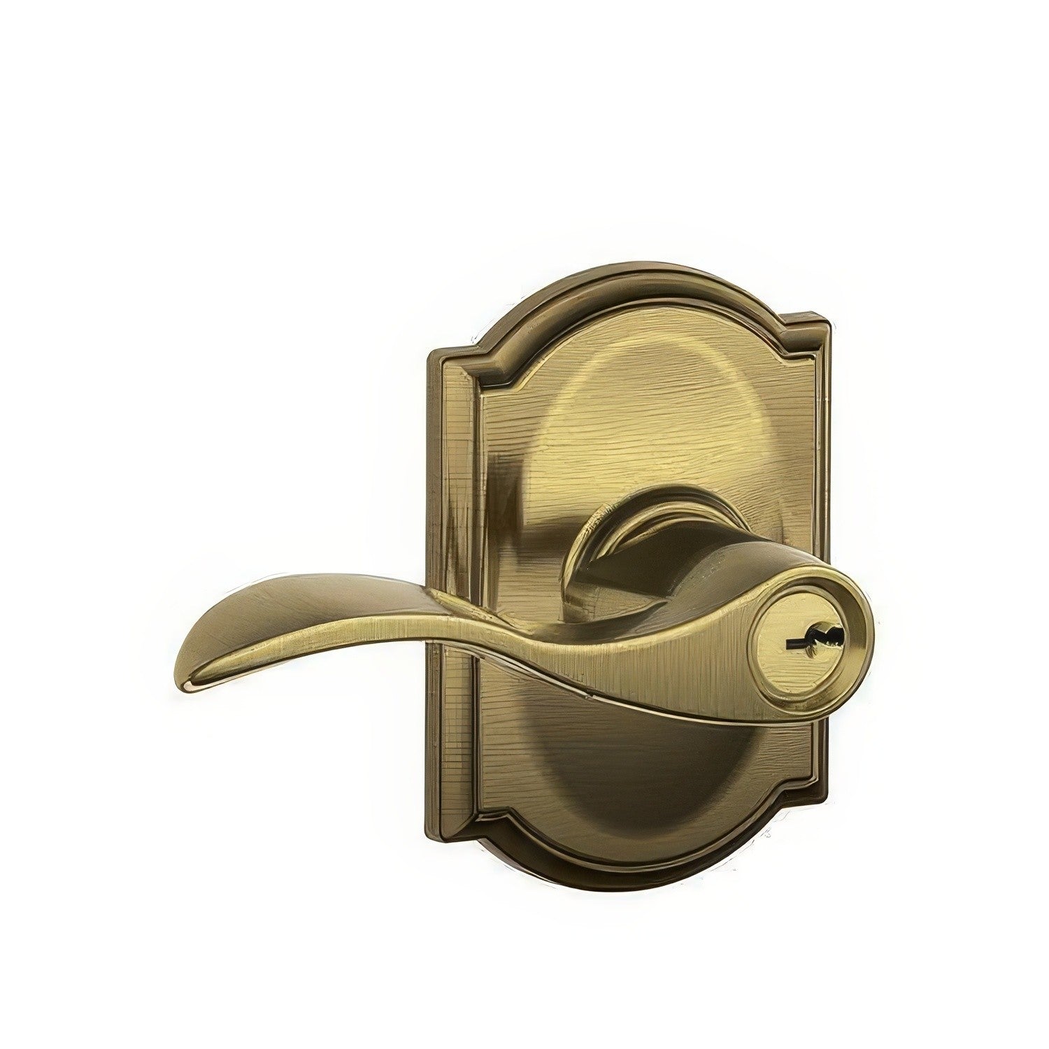 Schlage F51A-ACC-CAM F-Series Accent Keyed Entry Door Lever