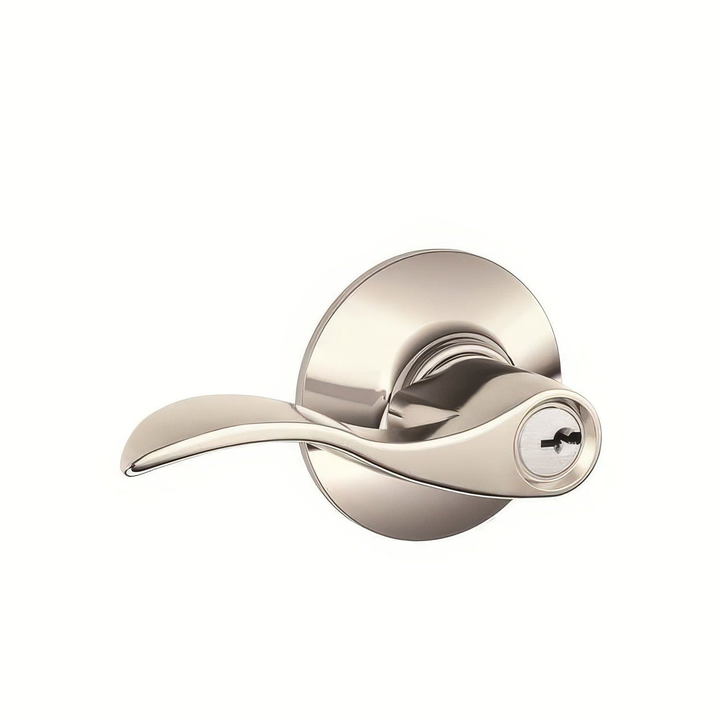 Schlage F51A-ACC F-Series Accent Single Cylinder Keyed Entry Panic Proof Door Lever