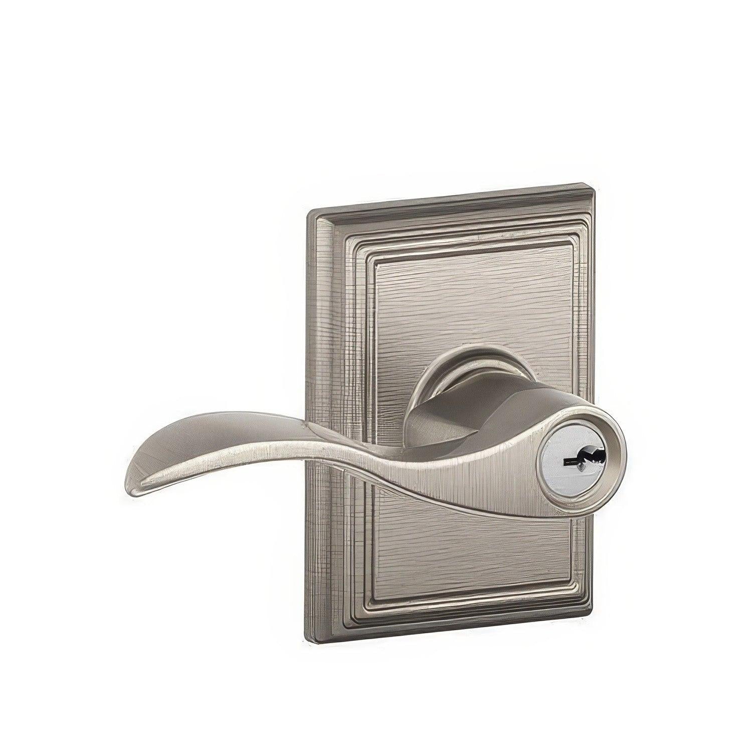 Schlage F51A-ACC-ADD F-Series Accent Keyed Entry Door Lever