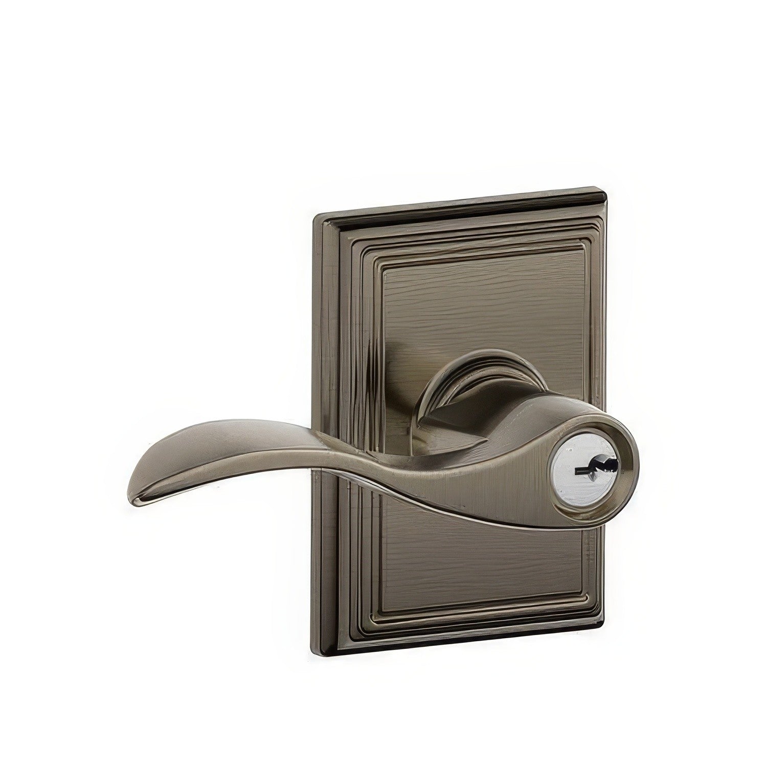 Schlage F51A-ACC-ADD F-Series Accent Keyed Entry Door Lever.