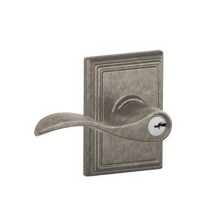 Schlage F51A-ACC-ADD F-Series Accent Keyed Entry Door Lever.
