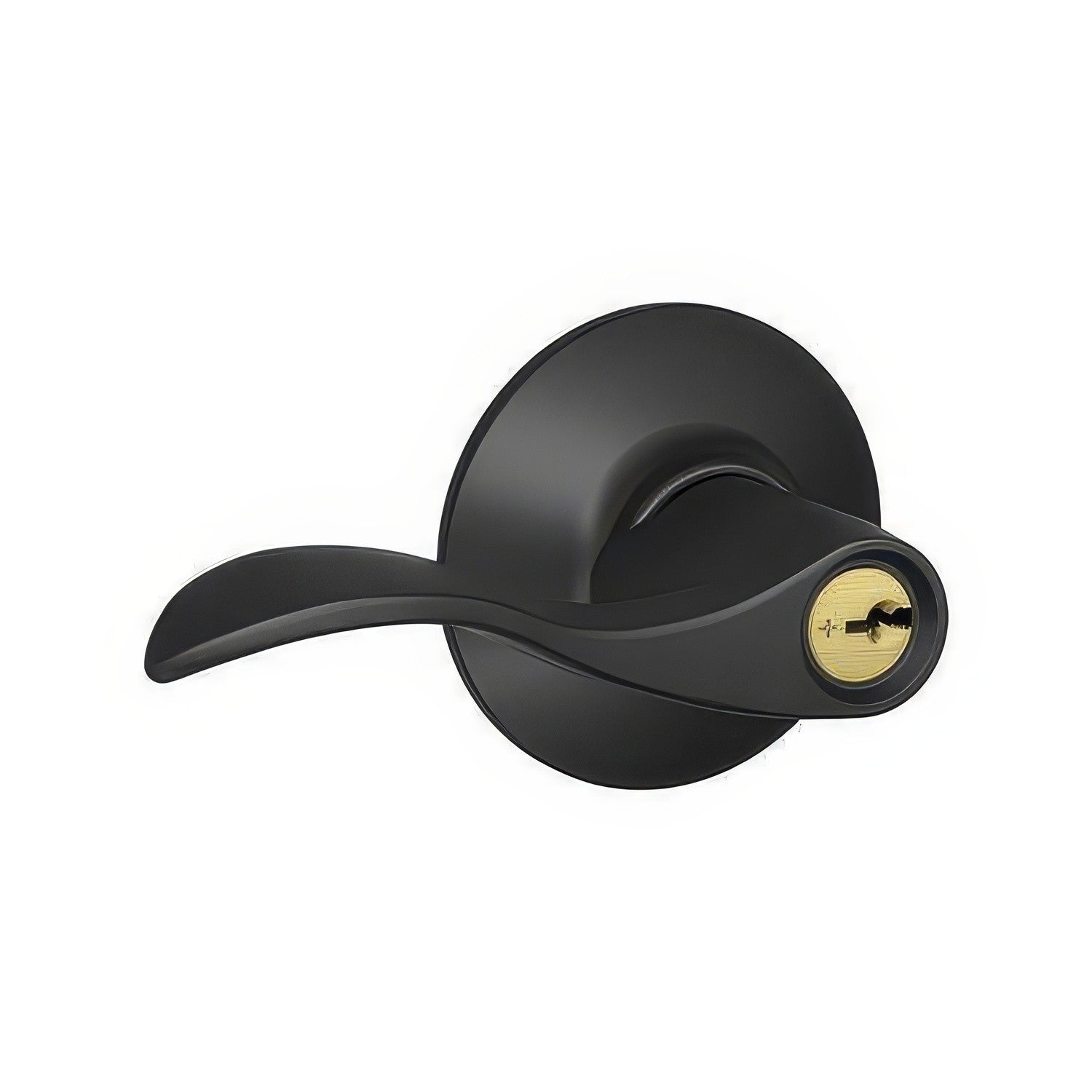 Schlage F51A-ACC F-Series Accent Single Cylinder Keyed Entry Panic Proof Door Lever