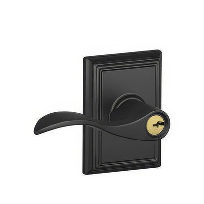 Schlage F51A-ACC-ADD F-Series Accent Keyed Entry Door Lever