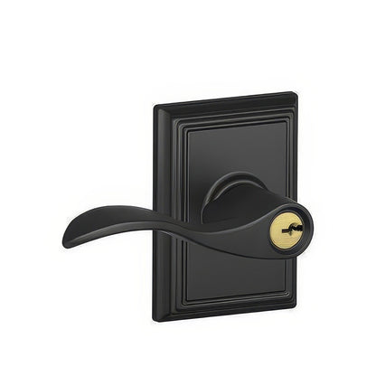 Schlage F51A-ACC-ADD F-Series Accent Keyed Entry Door Lever.