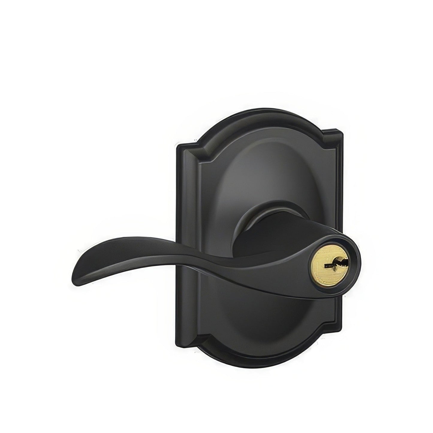 Schlage F51A-ACC-CAM F-Series Accent Keyed Entry Door Lever