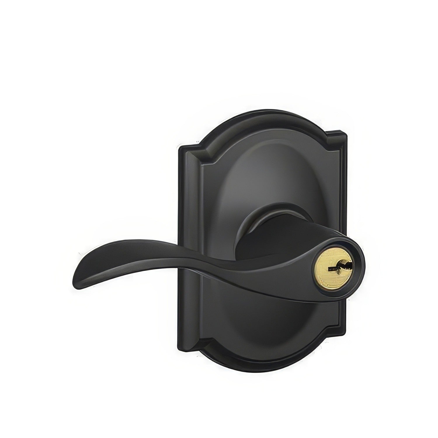 Schlage F51A-ACC-CAM F-Series Accent Keyed Entry Door Lever