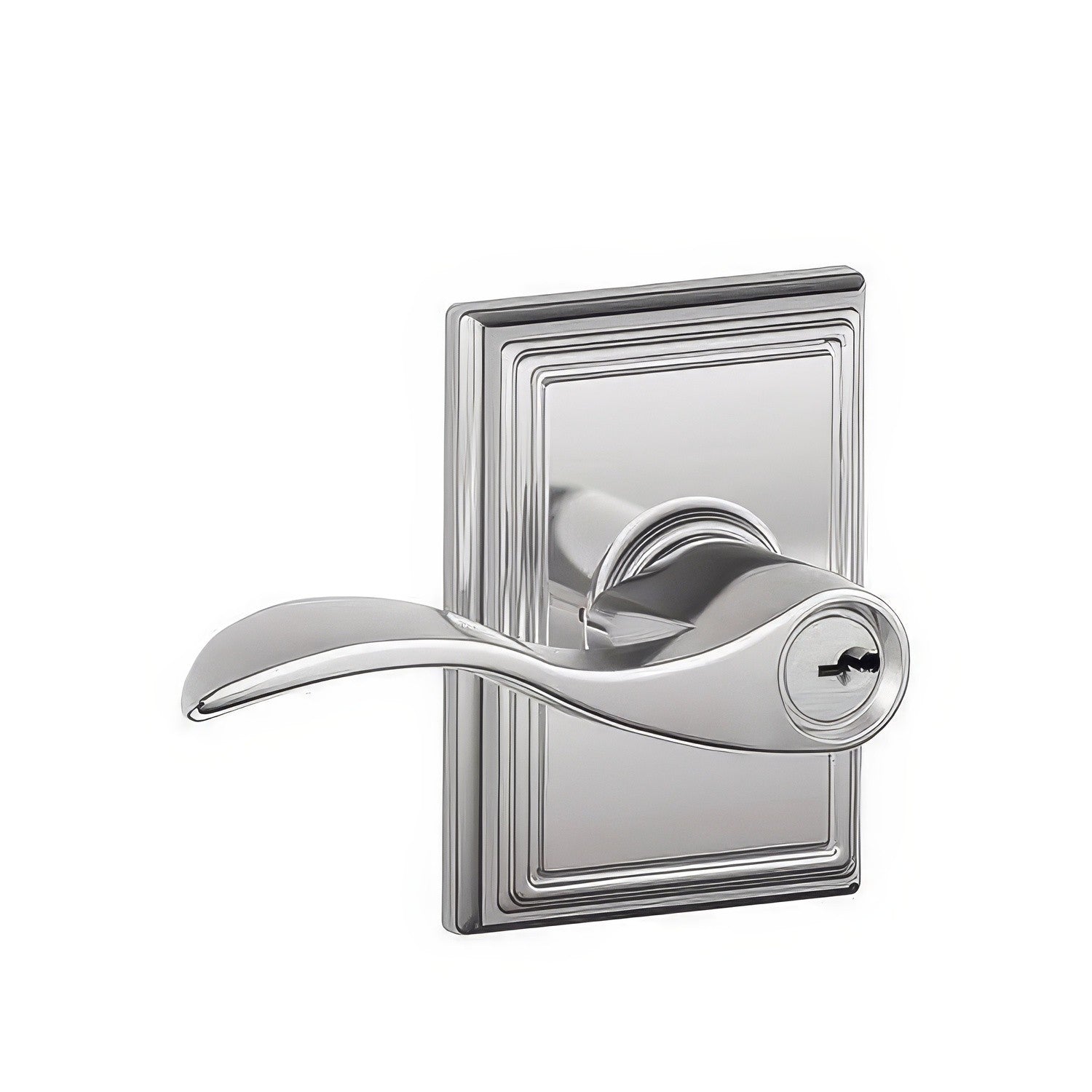 Schlage F51A-ACC-ADD F-Series Accent Keyed Entry Door Lever.