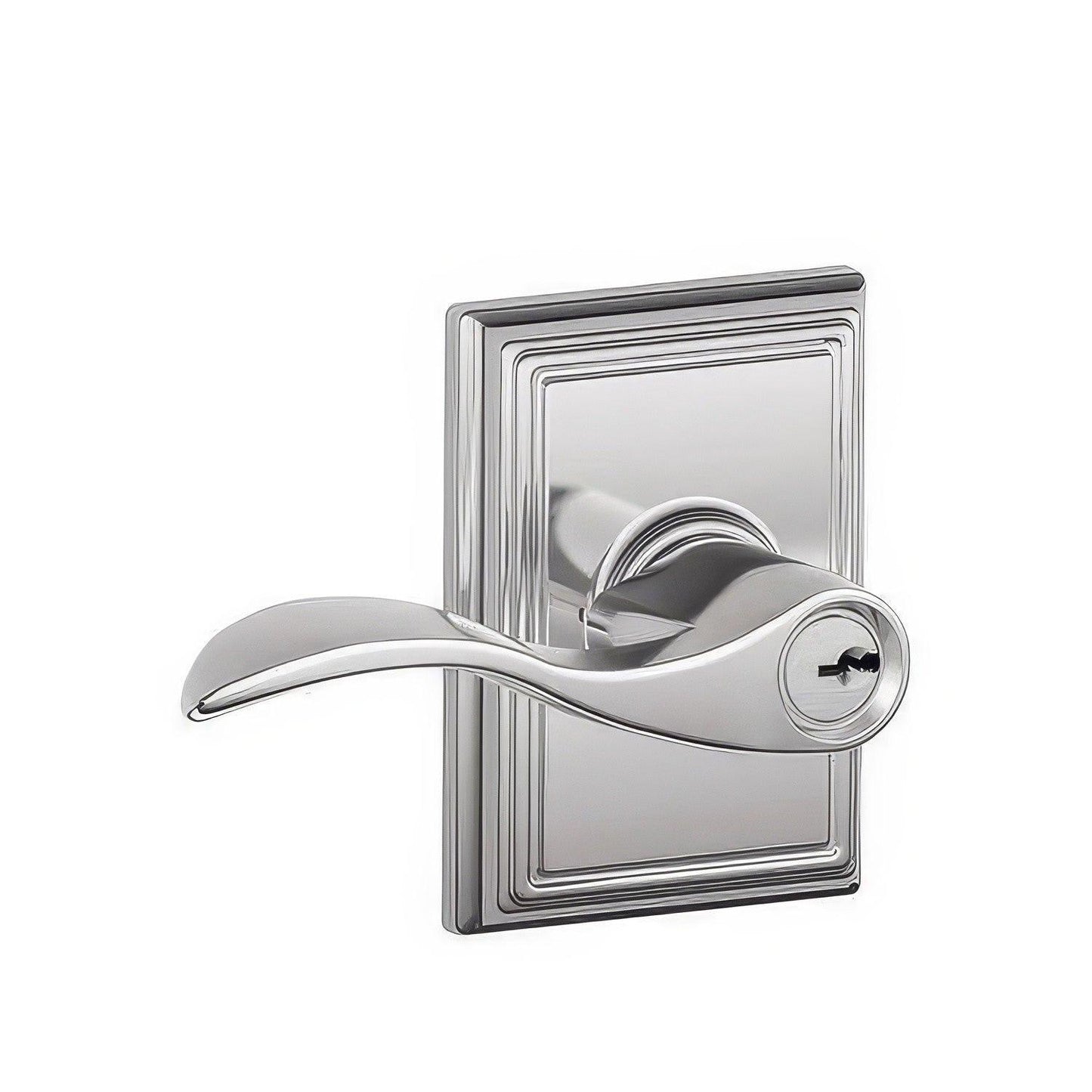Schlage F51A-ACC-ADD F-Series Accent Keyed Entry Door Lever