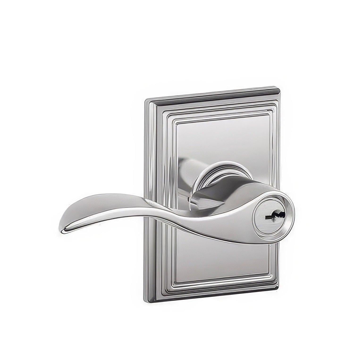 Schlage F51A-ACC-ADD F-Series Accent Keyed Entry Door Lever