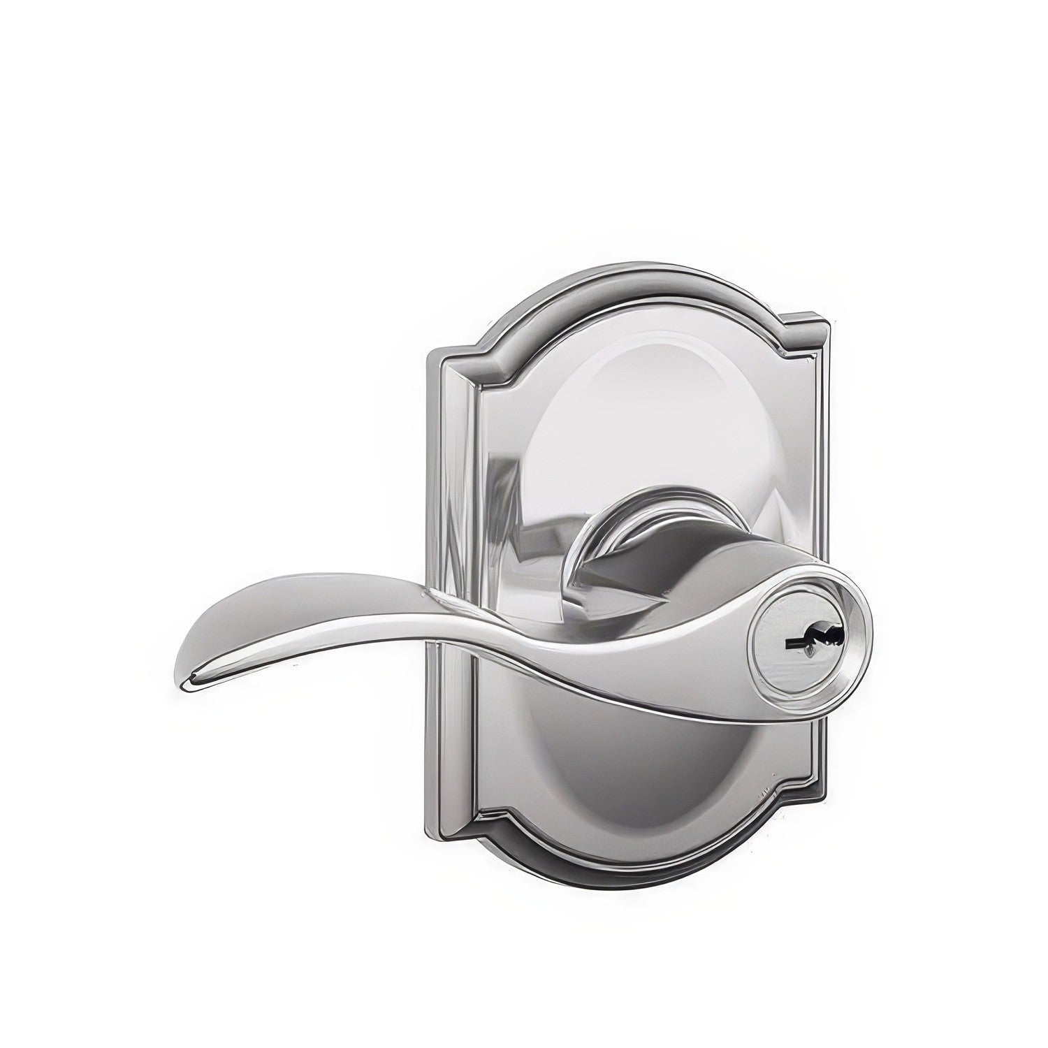 Schlage F51A-ACC-CAM F-Series Accent Keyed Entry Door Lever