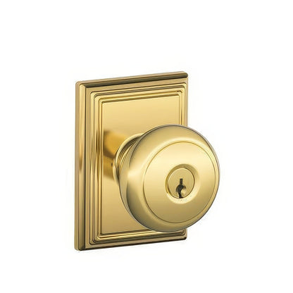 Schlage F51A-AND-ADD F-Series Andover Keyed Entry Door Knob