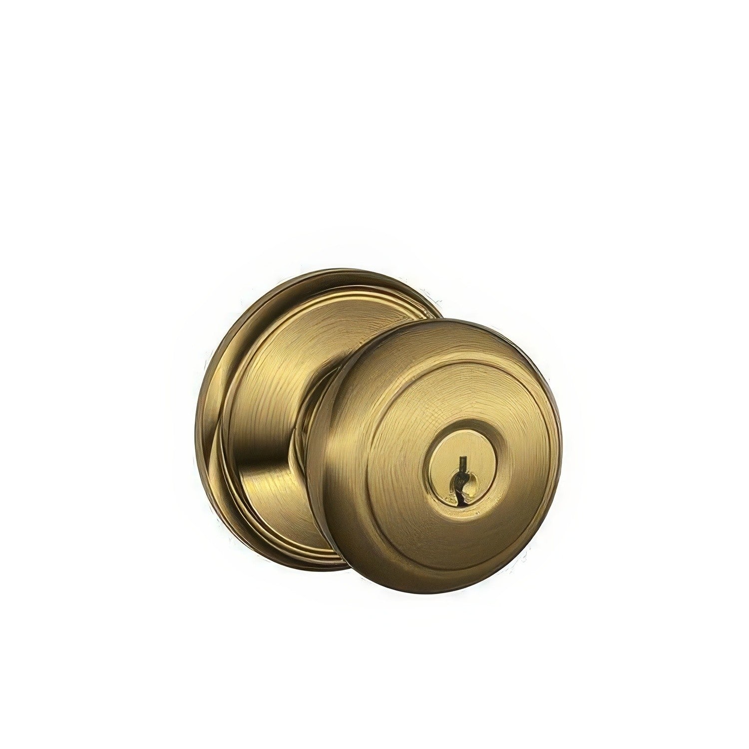 Schlage F51A-AND F-Series Andover Panic Proof Keyed Entry Door Knob