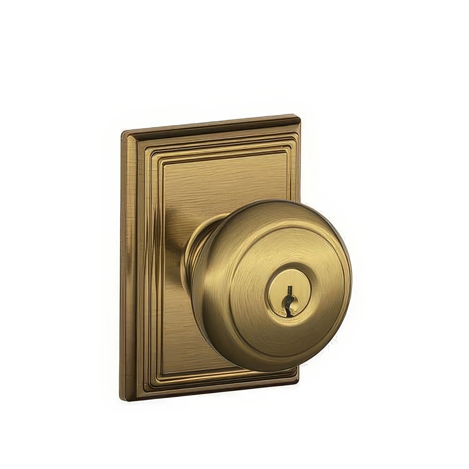 Schlage F51A-AND-ADD F-Series Andover Keyed Entry Door Knob.