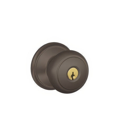 Schlage F51A-AND F-Series Andover Panic Proof Keyed Entry Door Knob.