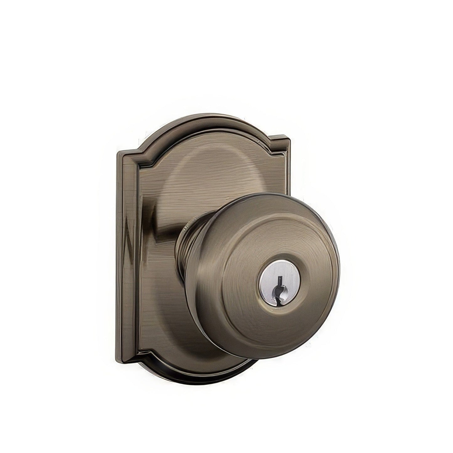 Schlage F51A-AND-ADD F-Series Andover Keyed Entry Door Knob.