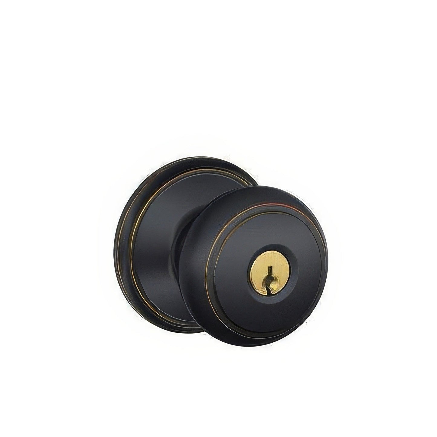 Schlage F51A-AND F-Series Andover Panic Proof Keyed Entry Door Knob