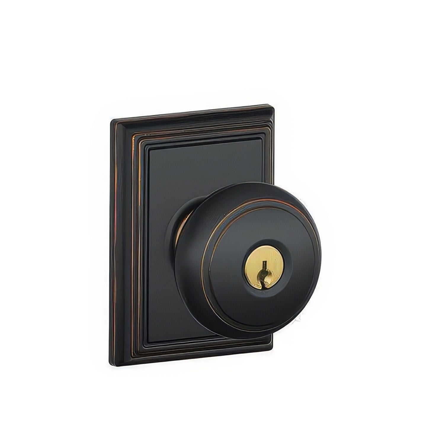 Schlage F51A-AND-ADD F-Series Andover Keyed Entry Door Knob.