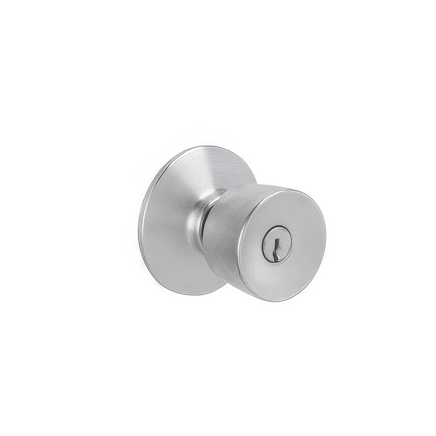 Schlage F51A-BEL F-Series Bell Single Cylinder Panic Proof Keyed Entry Door Knob