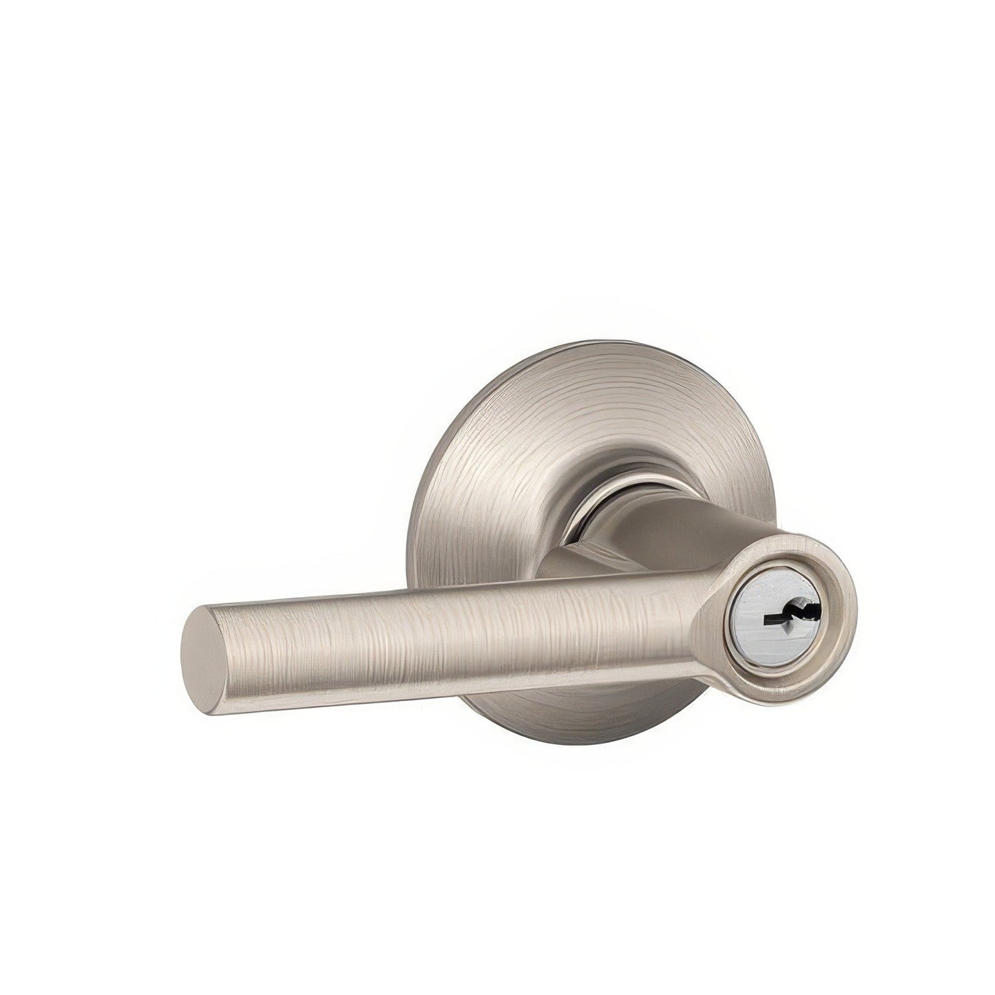 Schlage F51ABRW Broadway Keyed Entry Door Lever