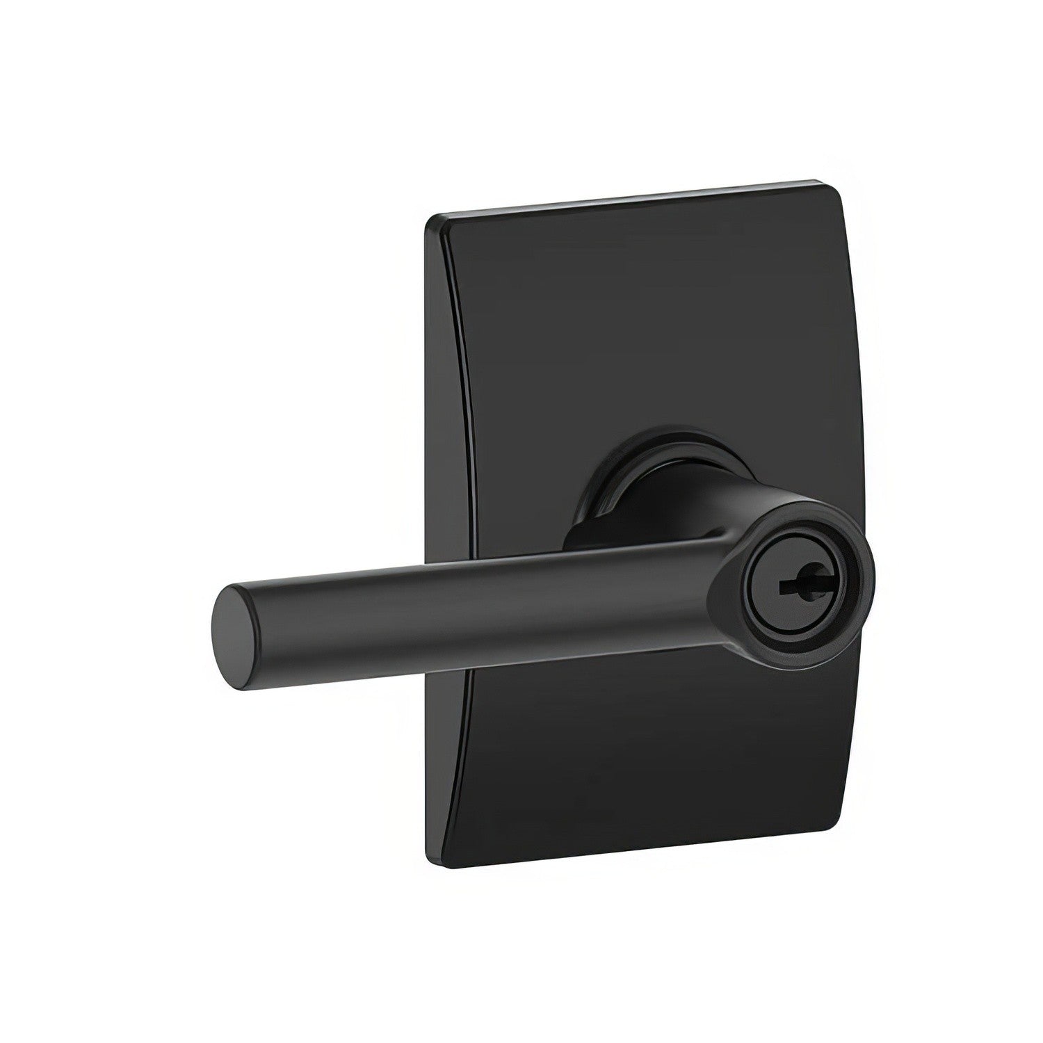 Schlage F51ABRW-CEN Broadway Lever with Century Rose Keyed Entry Door Lever