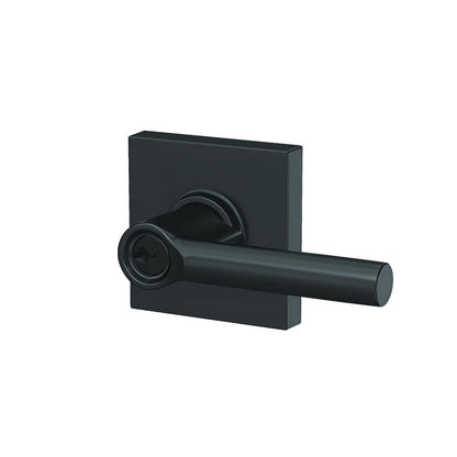 Schlage F51ABRW-COL Broadway with Collins Rose Keyed Entry Door Lever
