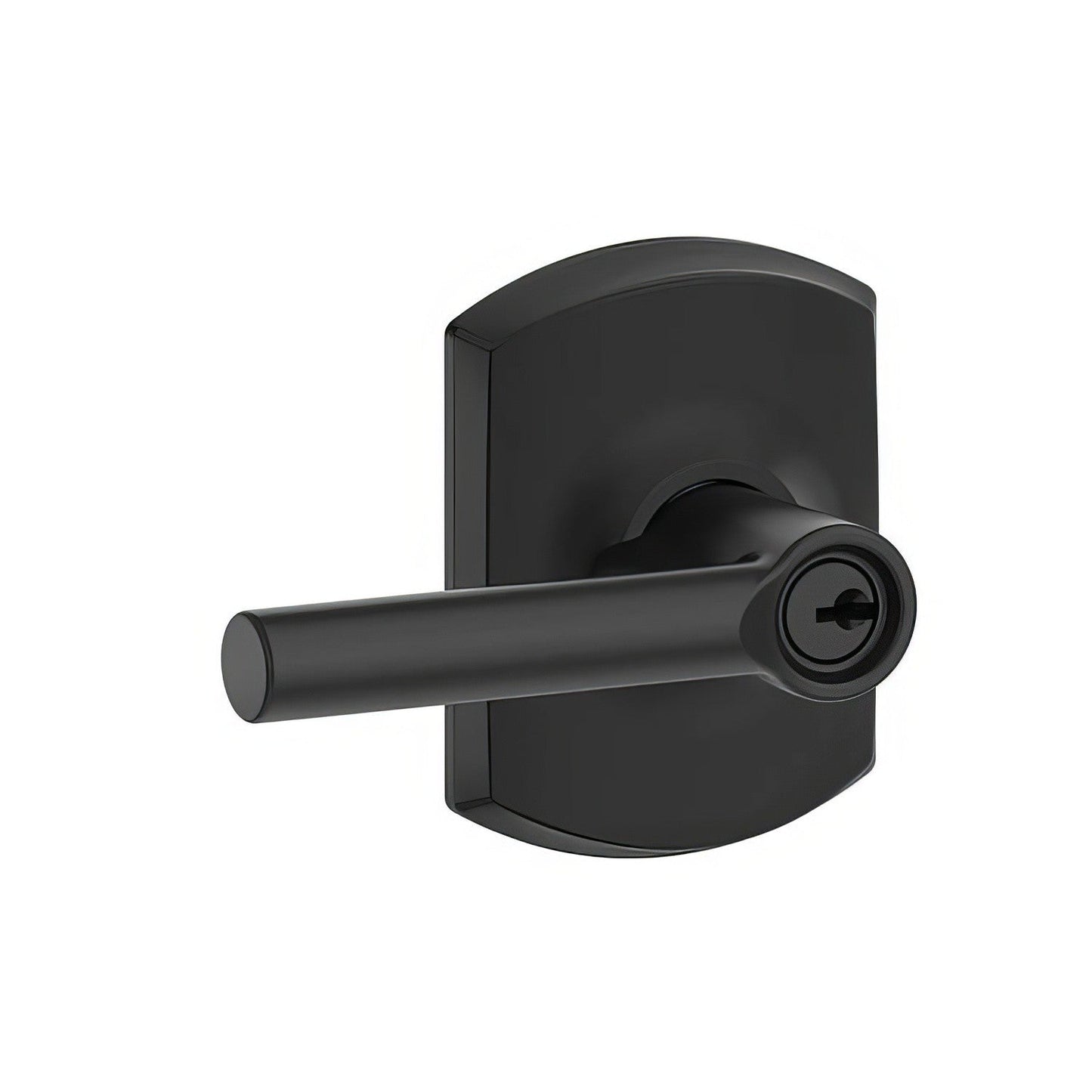 Schlage F51ABRW-GRW Broadway with Greenwich Rose Keyed Entry Door Lever
