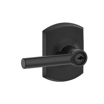 Schlage F51ABRW-GRW Broadway with Greenwich Rose Keyed Entry Door Lever