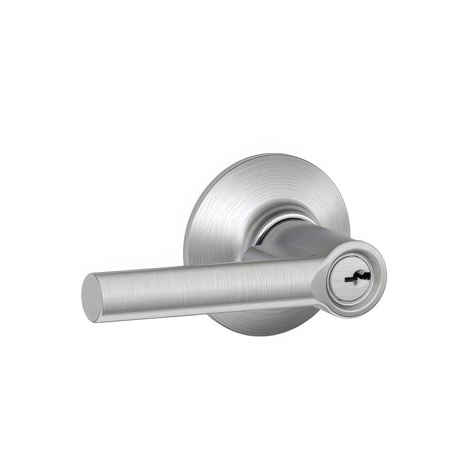 Schlage F51ABRW Broadway Keyed Entry Door Lever
