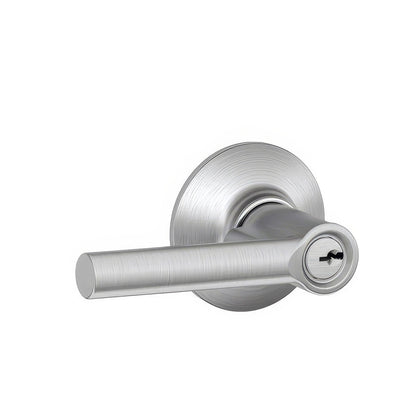 Schlage F51ABRW Broadway Keyed Entry Door Lever