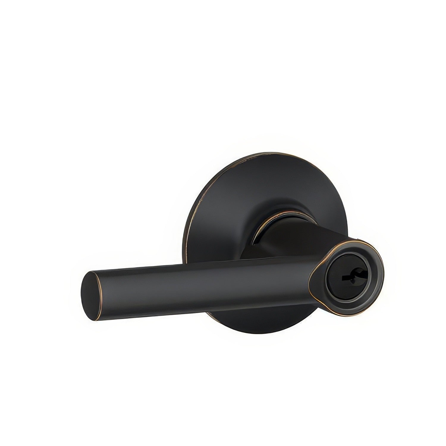 Schlage F51ABRW Broadway Keyed Entry Door Lever