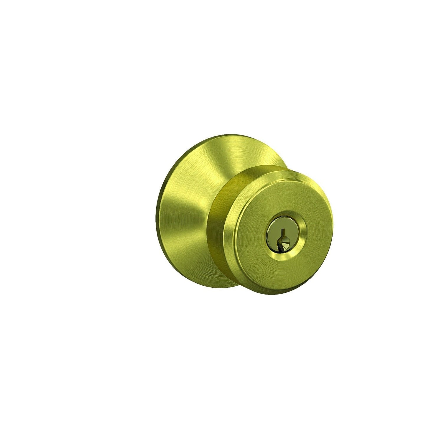 Schlage F51ABWE Bowery Keyed Entry Door Knob