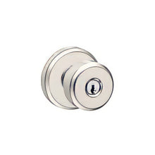 Schlage F51ABWE-GSN Bowery with Greyson Rose Keyed Entry Door Knob